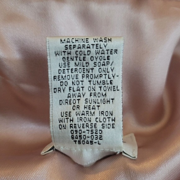 [SOLD]Western Jacket W 12 Pink Suede Leather Fringe Cowgirl 80s Rodeo Cowboy - Picture 6 of 10